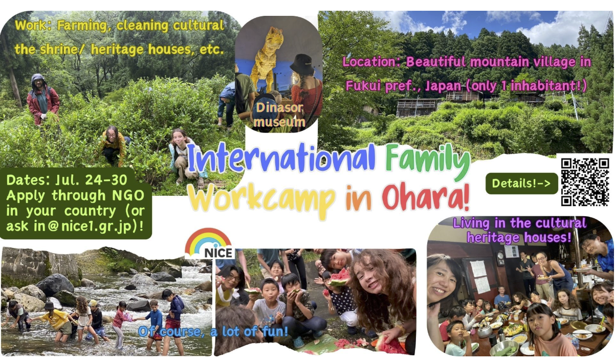 NICE Japan là tổ chức mang đến các chương trình tình nguyện quốc tế tại Nhật Bản