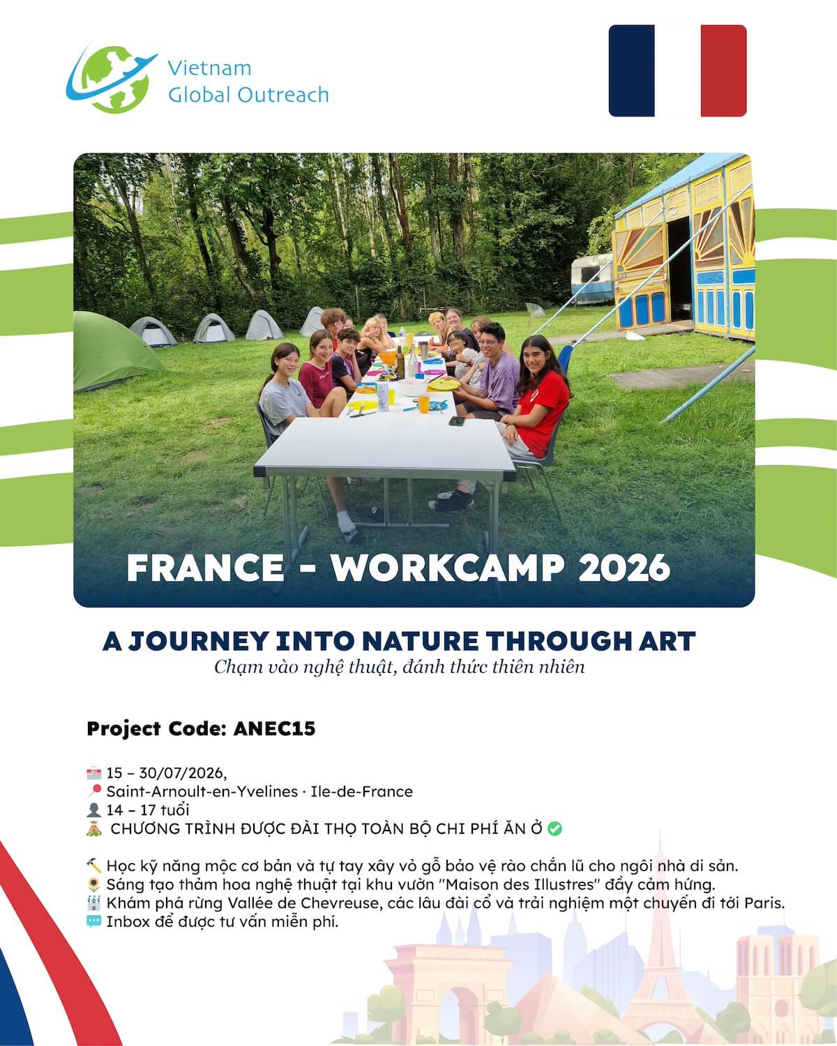 workcamp Pháp
